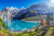 Amazing Turquoise Oeschinen Lake, Switzerland